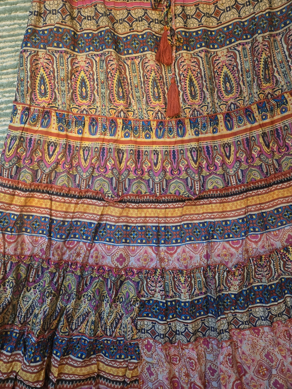 Easel Boho Maxi Skirt - Picture 2 of 3